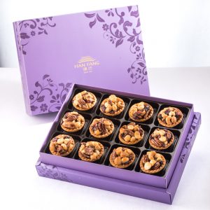 【Royal Purple】Mixed Nut Tart 12 pcs Gift Box